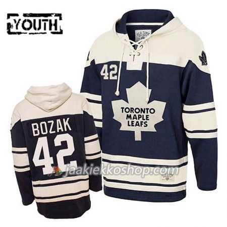 Lapsille NHL Toronto Maple Leafs Tyler Bozak 42 Sininen Sawyer Hooded Sweatshirt